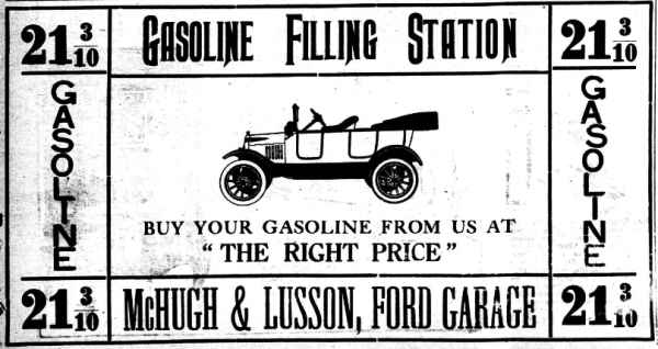 Gas Station Ad